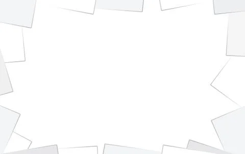 Empty place background with paper. Stock Illustration
