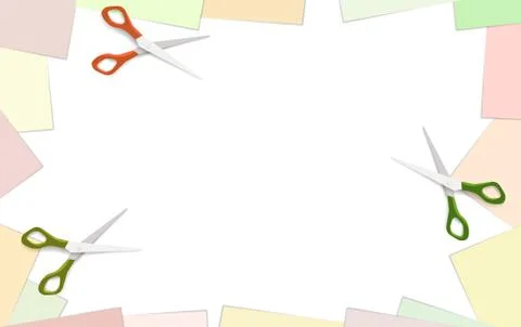 Empty place background with paper. Stock Illustration