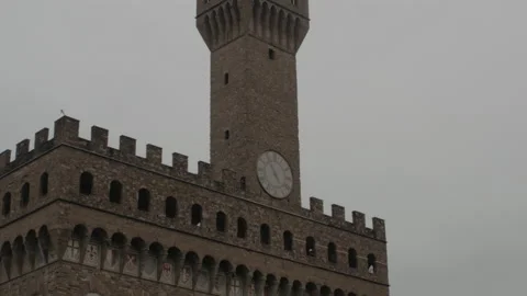 Empty place during Corona Virus , Florence Italy Vídeos de archivo 148753372