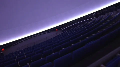 Empty planetarium Stock Footage 211227680