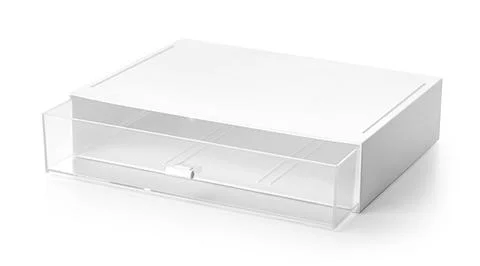 Empty  plastic box Stock Photos