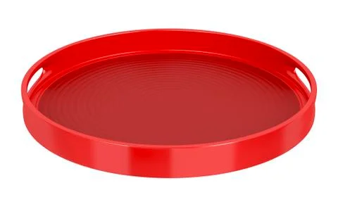 Empty plastic tray Stock Illustration