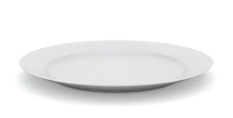 Empty plate Illustrazione stock