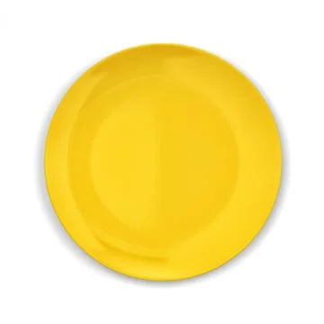 Empty plate Stock Illustration