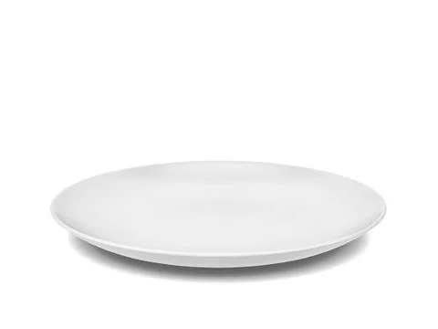 Empty plate Stock Illustration