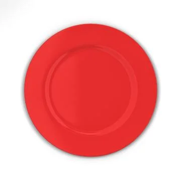 Empty plate Stock Illustration