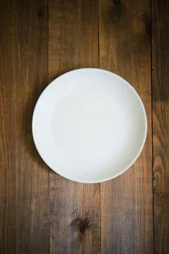 Empty plate Stock Photos
