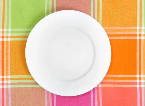 Empty plate Stock Photos