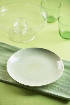 Empty plate Stock Photos