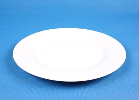 Empty plates Stock Photos