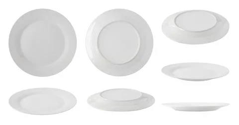 Empty plates 스톡 사진