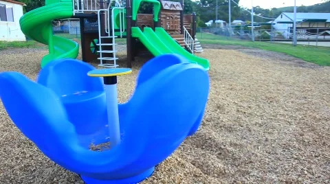 Empty play ground Stockbeeldmateriaal 865846