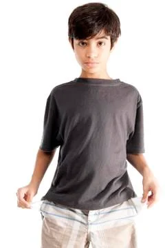 Empty pockets Stock Photos