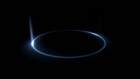 Empty podium. Disco club. Rays view. Show magic party. Calm motion. Glint che Stock Footage 91108723