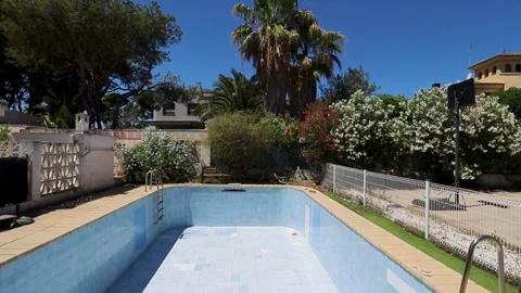 Empty pool Stock Footage 279305661