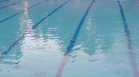 Empty pool tilt up Stock Footage 41431688