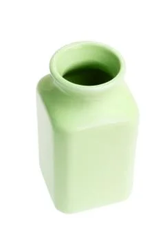 Empty porcelain container Stock Photos