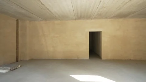 The empty premises were put into operation after renovation Stock Footage 246998119