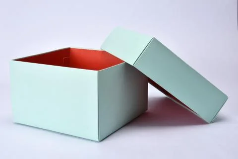 Empty Product Box Mock Up Stock Photos