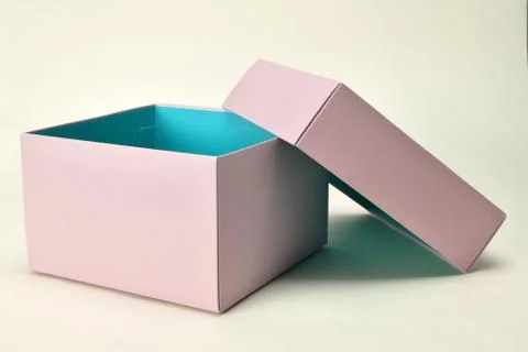 Empty Product Box Mock Up Stock Photos