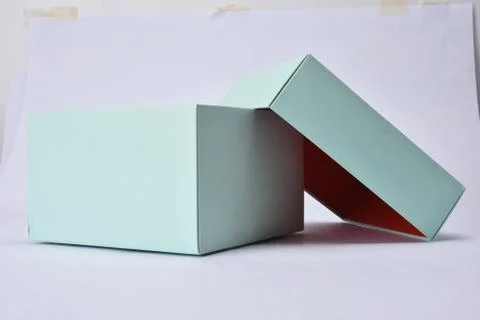 Empty Product Box Mock Up Stock Photos