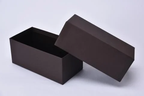 Empty Product Box Mock Up Stock Photos