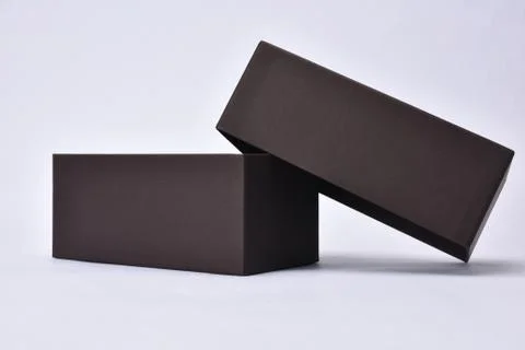 Empty Product Box Mock Up Stock Photos