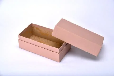 Empty Product Box Mock Up Stock Photos