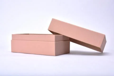 Empty Product Box Mock Up Stock Photos