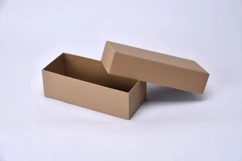 Empty Product Box Mock Up Stock Photos