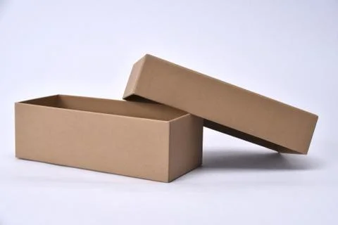 Empty Product Box Mock Up Stock Photos