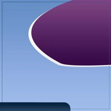 Empty Purple Modern Shape On Soft Background Template Stock Illustration