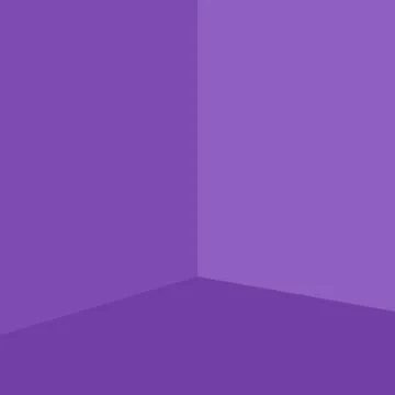 Empty purple violet corner of the room イラスト素材