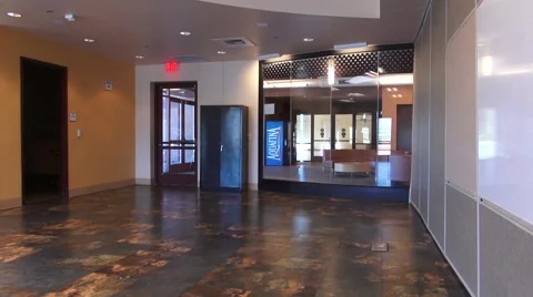 Empty Recreational Room Stock Footage 40301225