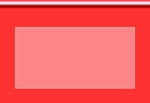 Empty Rectangle Box Frame On Very Modern &amp; Clean Elegant Red Line Background Stock Illustration