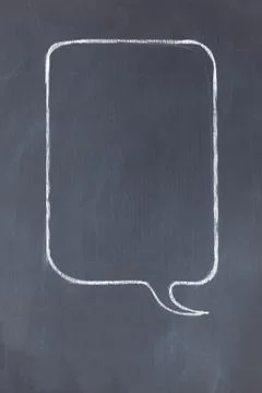 Empty rectangular speech bubble イラスト素材