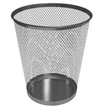 Empty recycle bin Stock Illustration