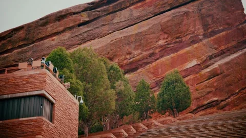 Empty Red Rocks Amphitheatre, featuring ... | Stock Video | Pond5