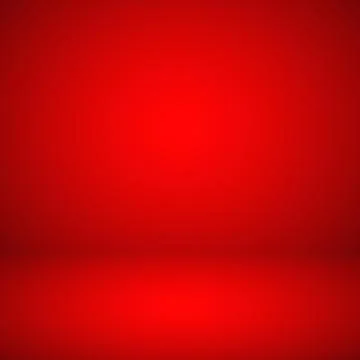 Empty red studio abstract background with spotlight effect. Product showcase 스톡 일러스트