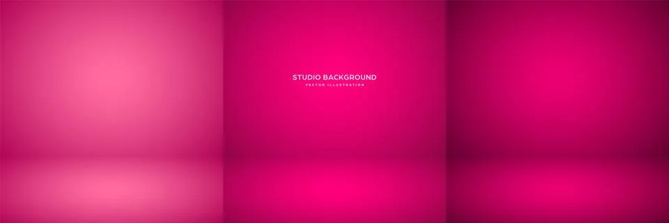 Empty red studio abstract backgrounds with spotlight effect. Product showcase 스톡 일러스트