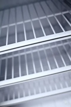 Empty Refrigerator 스톡 사진