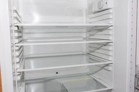 Empty refrigerator Stock Photos