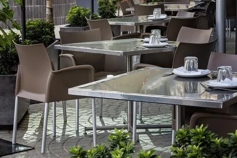 An Empty Restaurant Stock Photos