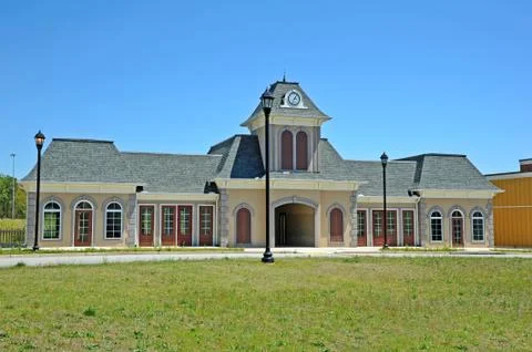 Empty Retail Shops Stock Photos