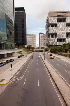 Empty Rio de Janeiro town - center Stock Photos
