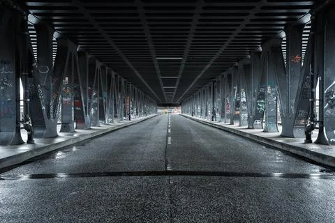 Empty road background Stock Photos