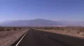Empty Road in Death Valley HD Footage