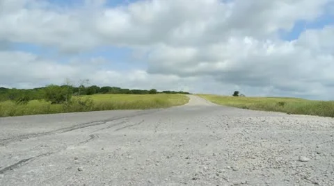 Empty Road Video stock 10916587