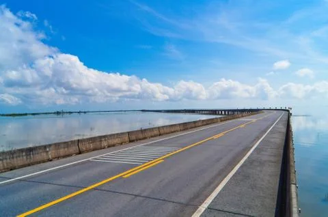 Empty road Stock Photos