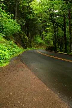 Empty road Stock-Fotos